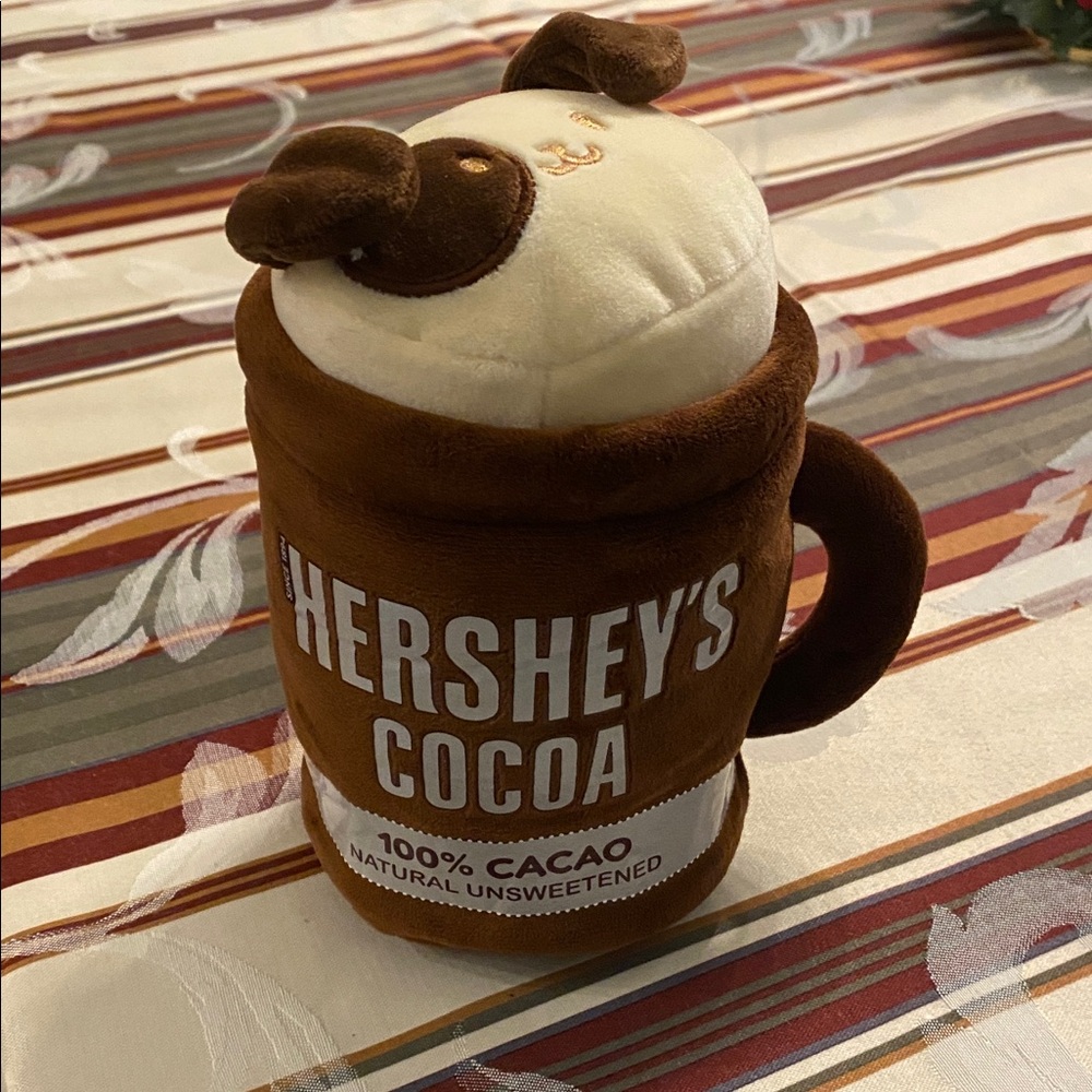 Hershey's Cocoa Plush Puppiroll Mug - collaboration between Hershey and Anirollz